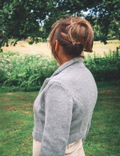 Load image into Gallery viewer, Cropped Grey Spencer Jacket