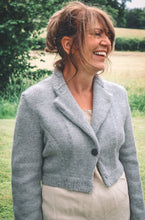 Load image into Gallery viewer, Cropped Grey Spencer Jacket