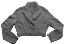 Load image into Gallery viewer, Cropped Grey Spencer Jacket