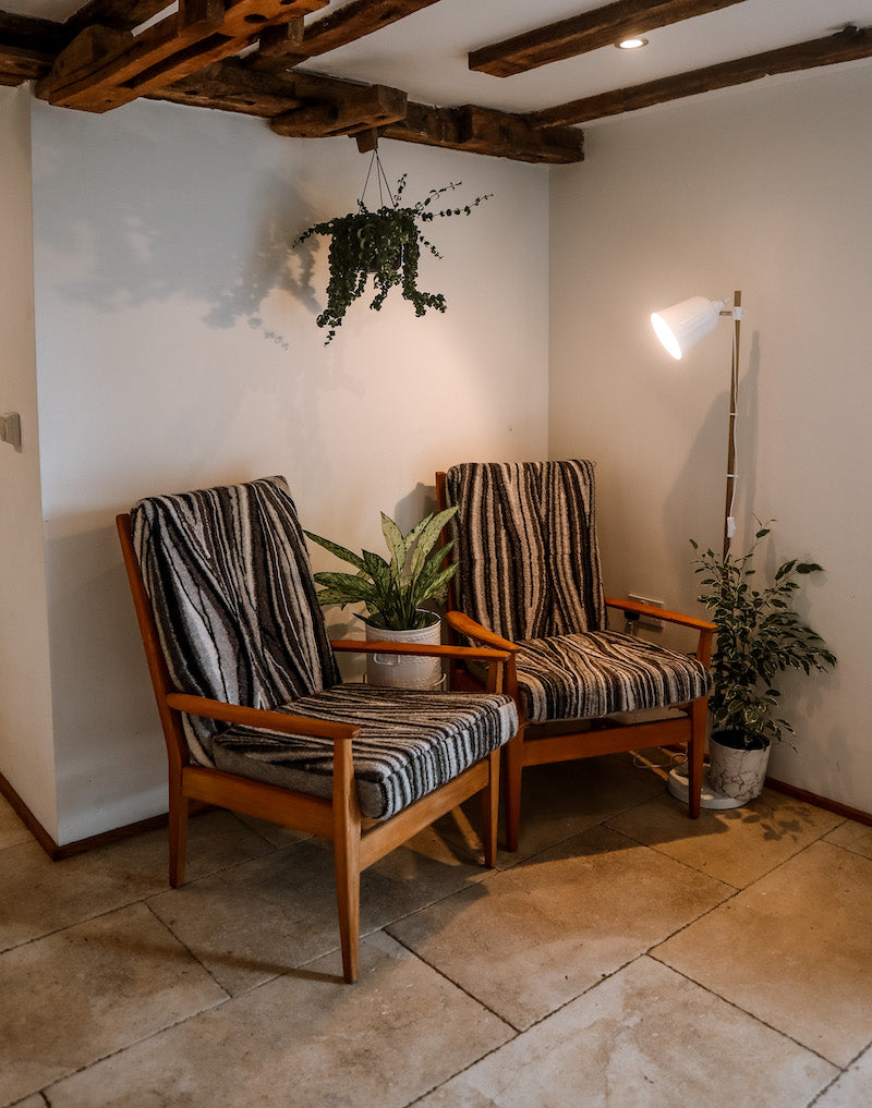 50s Wood Grain Chair